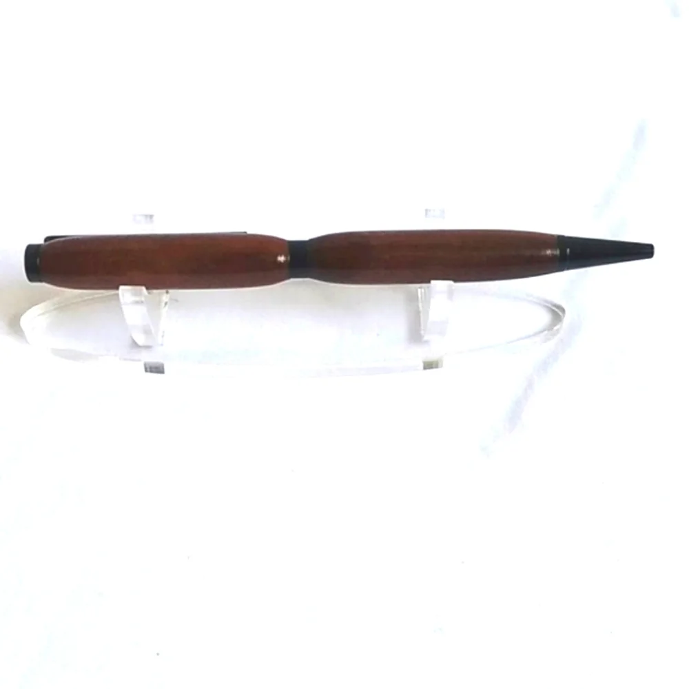 Elegant Handcrafted Wood Pen - Timeless Design Gun Metal Fittings